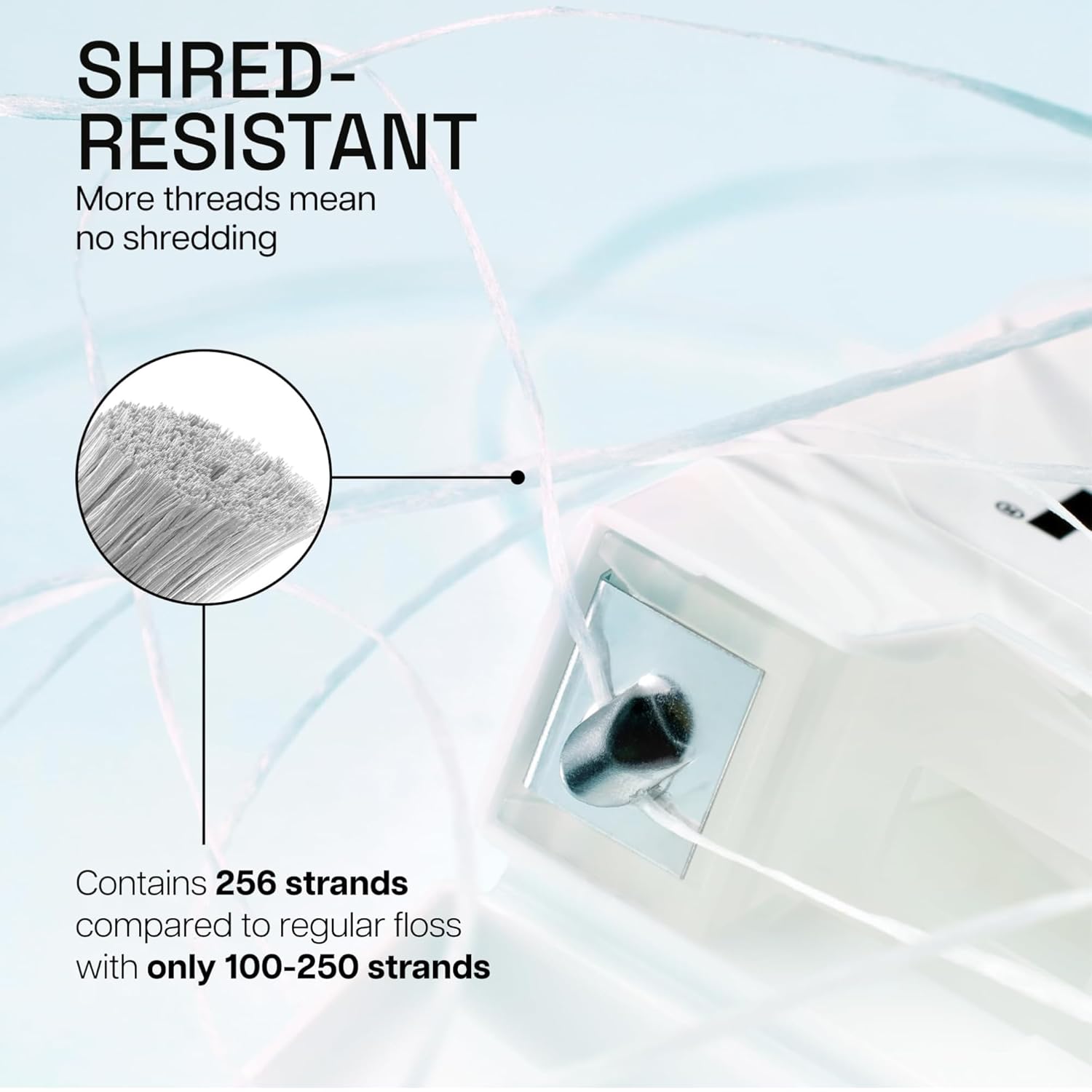 Waxed Dental Floss,Unflavored, Plaque Remover for Teeth, Shred Resistant, Floss Slides Smoothly, Easy to Use, Waxed, Deep Cleaning Teeth, Oral Care, PFAS Free, for Adults & Kids, 1 Pack, 55 Yd